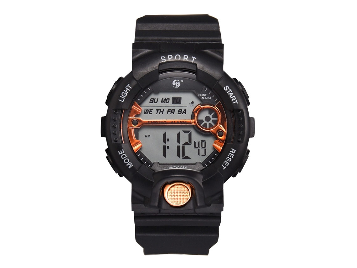 Reloj Deportivo Outdoor Digital Impermeable Para Hombre Niño Niños Naranja