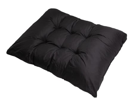 Almofada Palete 120X60Cm Almofada de Assento Euro-Paletes Almofada de Chão para Crianças Almofada de Palete Preta para Exterior SETGARDEN