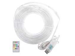 2026 cinta Led Rgb de 10m Impermeável com Controle Remoto Usb para Decoração Exterior Festa Luzes Cores