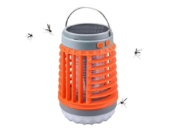 Lâmpada Mata-mosquitos 2025 Para Camping, Com Feixe De Luz Flash, Repelente Mosquitos Elétrico A Bateria Gel E Carregamento Solar - Gsla