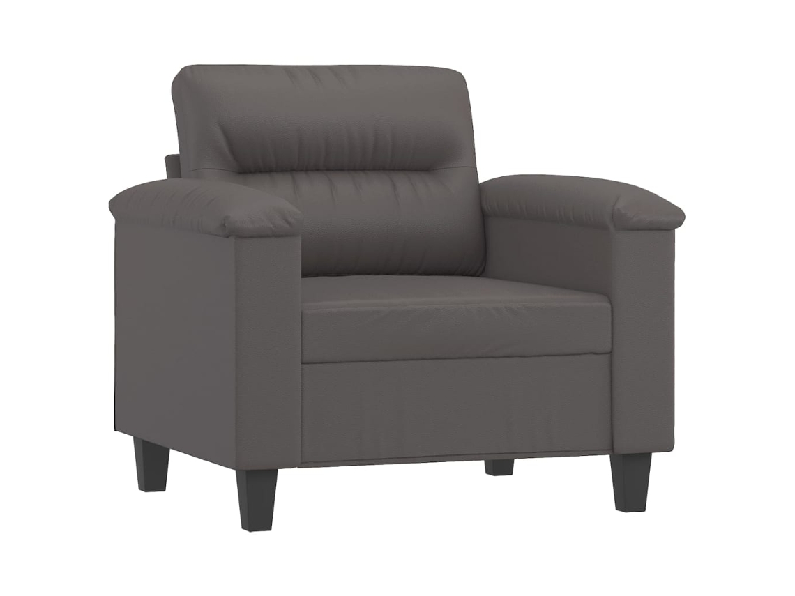 Sofa Chair, Sofa Chairs Vidaxl Cinzeto Couro Artificial (n/a)
