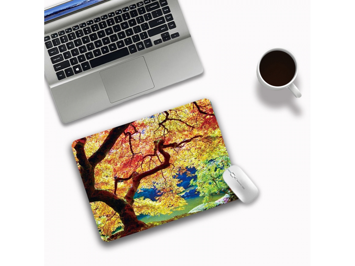 Mouse Pad Ultrafino Para Jogos Aquaforge (superfície De 2002403 Mm, Superfície De Policarbonato Durável, Siliconetecido)