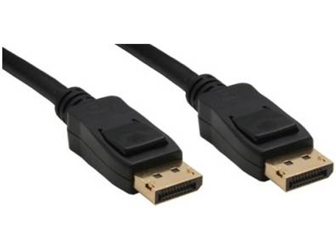 Cabo de Dados INLINE (DisplayPort - 3 m - Preto)