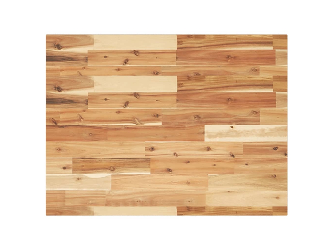Vidaxl Tampo P/ Móvel De Wc 80x60x2 Cm Acácia Maciça Acabamento A Óleo