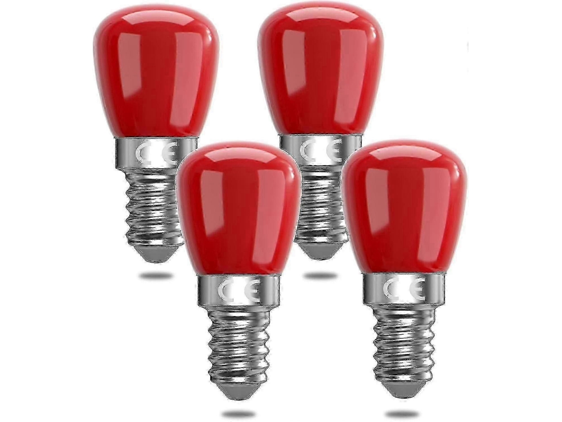 Lâmpadas LED Vermelhas E14, 3w, Decoração para Halloween E Natal