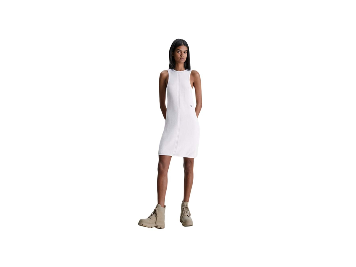 Vestido calvin store klein branco