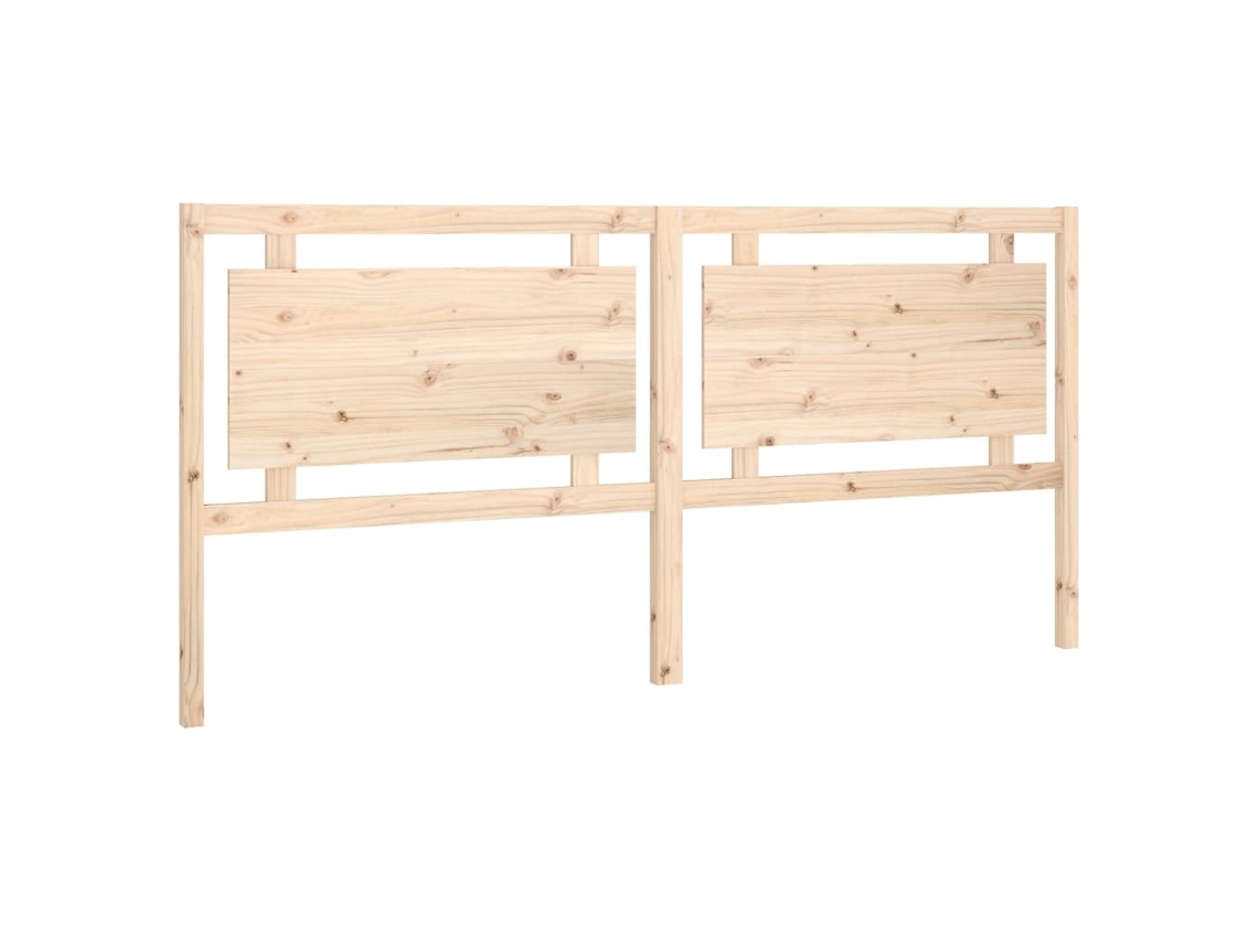 Cabeceira de Cama em Madeira de Pinho Maciça MAISON EXCLUSIVE (205,5x4x100 cm)