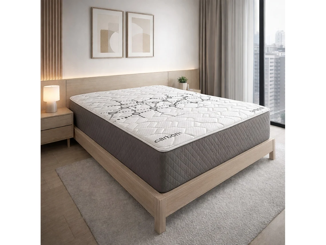 Colchão 105x200 visco hotel 5 estrelas altura 30cm antiestresse