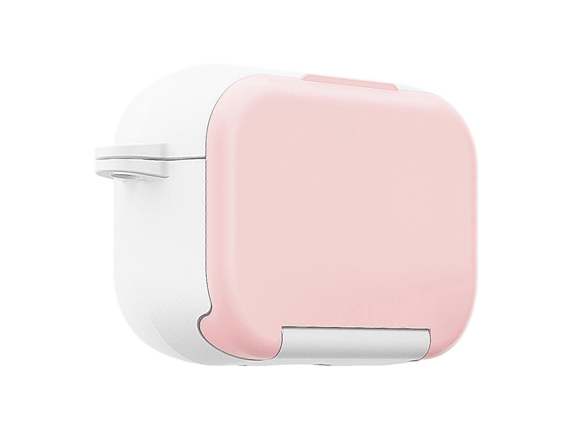 Capa Protetora De Silicone Com Suporte Para Espelho Para Fones De Ouvido Airpods 4