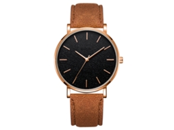 Reloj De Aleación Simple Y Moderno Dial Redondo Reloj De Cuarzo Unisex Para Mujer Y Hombre