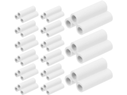 Conjunto De 20 Pinos Fêmea Para Conectores Led Com Núcleo De Cobre Puro, Embalados Em Tubo De Pvc Conjunto De 20 Pinos Fêmea Para Conec Gokoco