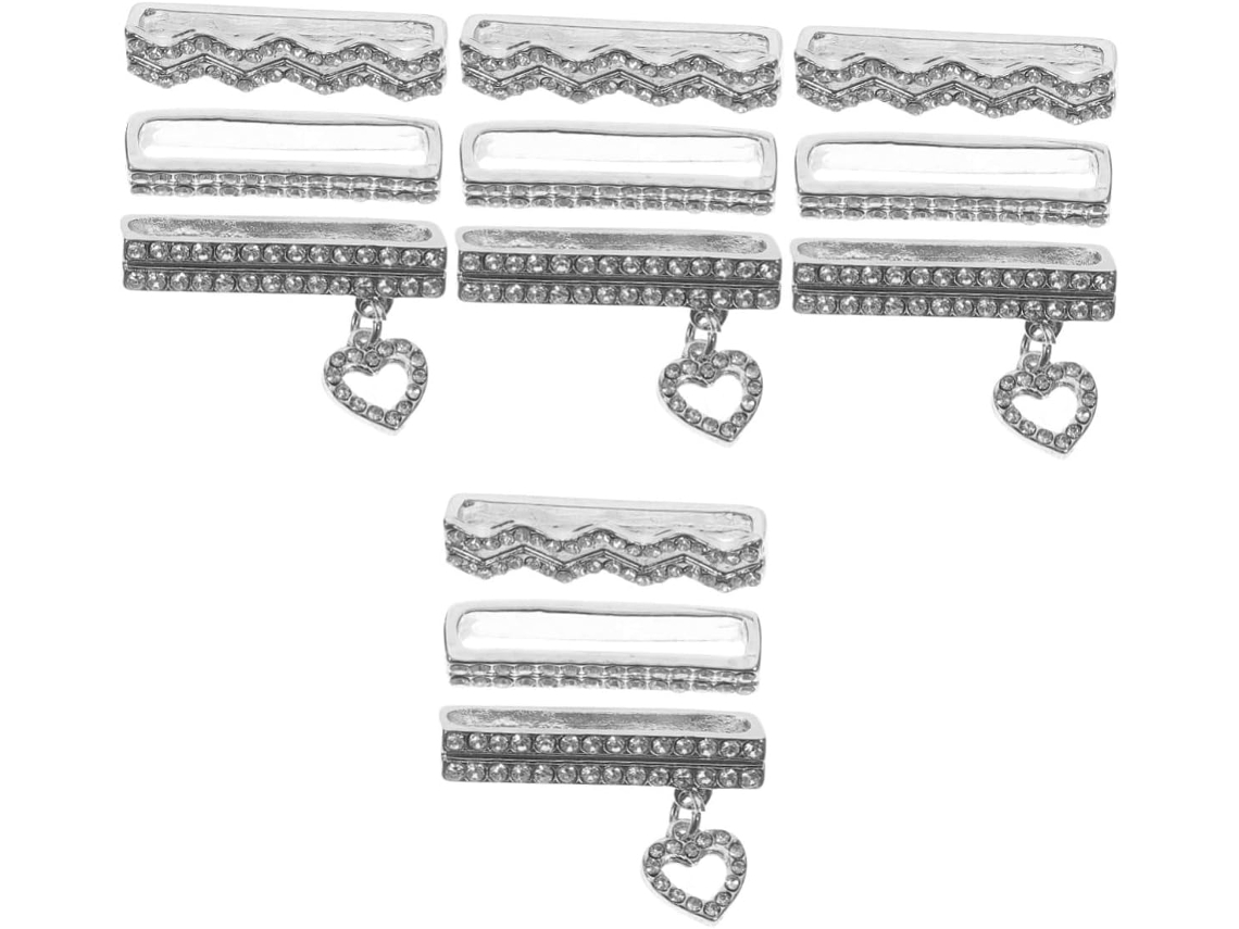 Conjunto De 12 Pingentes Strass Para Pulseira Relógio Inteligente,