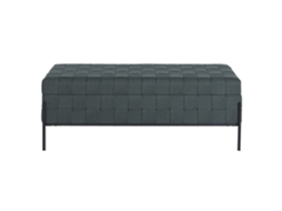 Banco para sapatos em poliéster e metal com tampa, 120x47x45cm ALEXANDRA HOUSE LIVING