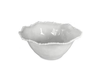 Saladeira De Cerâmica Branca 35 Cm Baci Milano 16 Branco