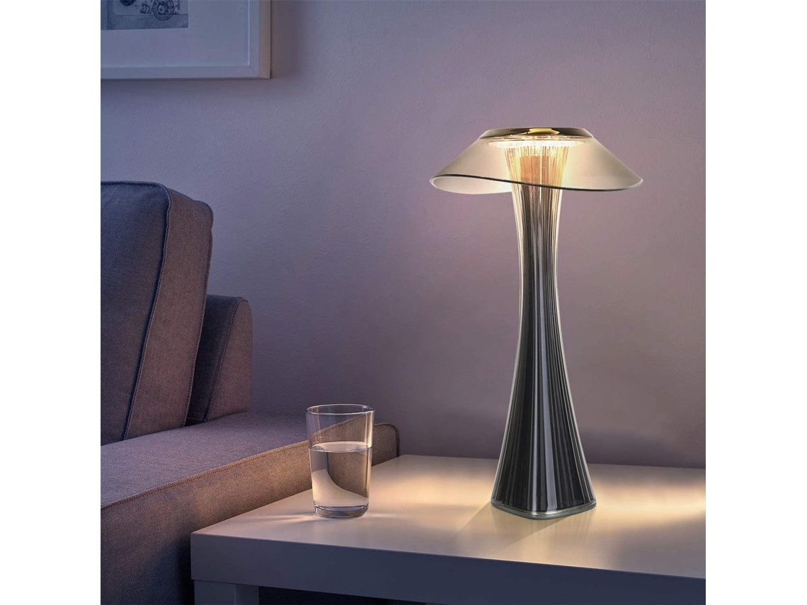 Lâmpada De Mesa Led, Lâmpada De Mesa Noturna Regulável Por Toque Recarregável Portátil Usb Atmosfera Lâmpada De Cabeceira Diurna Nettlife