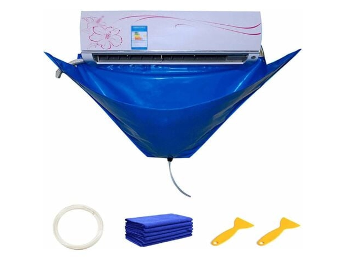 Kit Capa Lavagem Ar Condicionado Protetora Limpeza Tubos Água