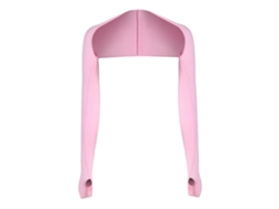 Poncho Manga De Proteção Solar Com Efeito Refreshante Para Mulheres Ciclismo Golfe Tamanho Único Rosa
