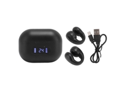 Fones De Ouvido Bluetooth Abertos, Baixa Latência, Cancelamento De Ruído E Visor De Energia Led. Ly Ebike