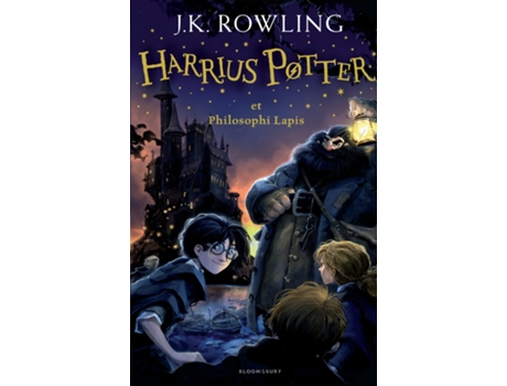 Livro Harrius Potter 1: Et Philosophi Lapis de J. K. Rowling (Latim)