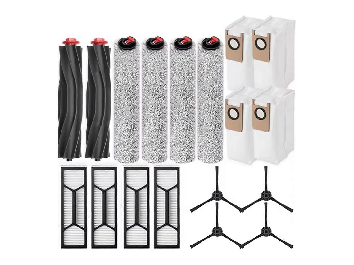 Conjunto De 18 Peças De Reposição Para Aspirador De Pó Omni S1 Pro/omni S1: Escova, Filtro Hepa E Saco Para Pó.