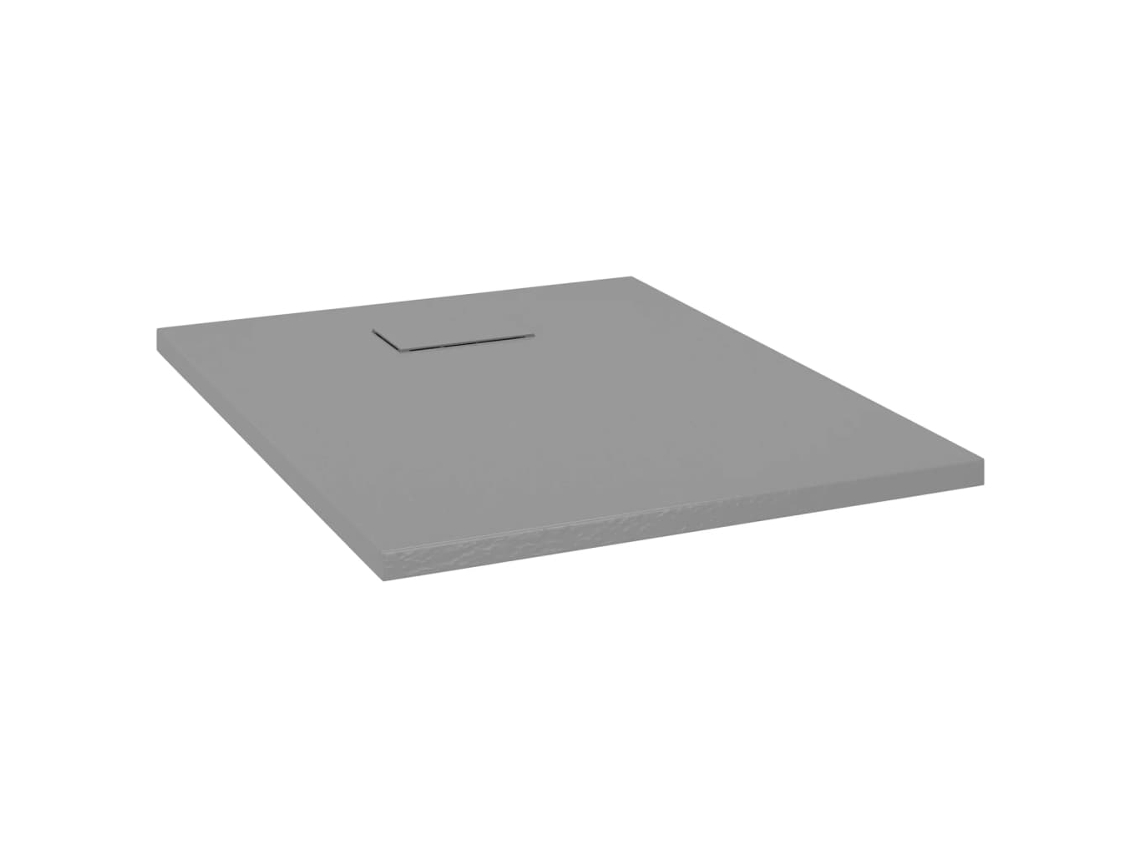 Shower Tray, Shower Trays Vidaxl Cinzeto Plástico (90 X 70 Cm)