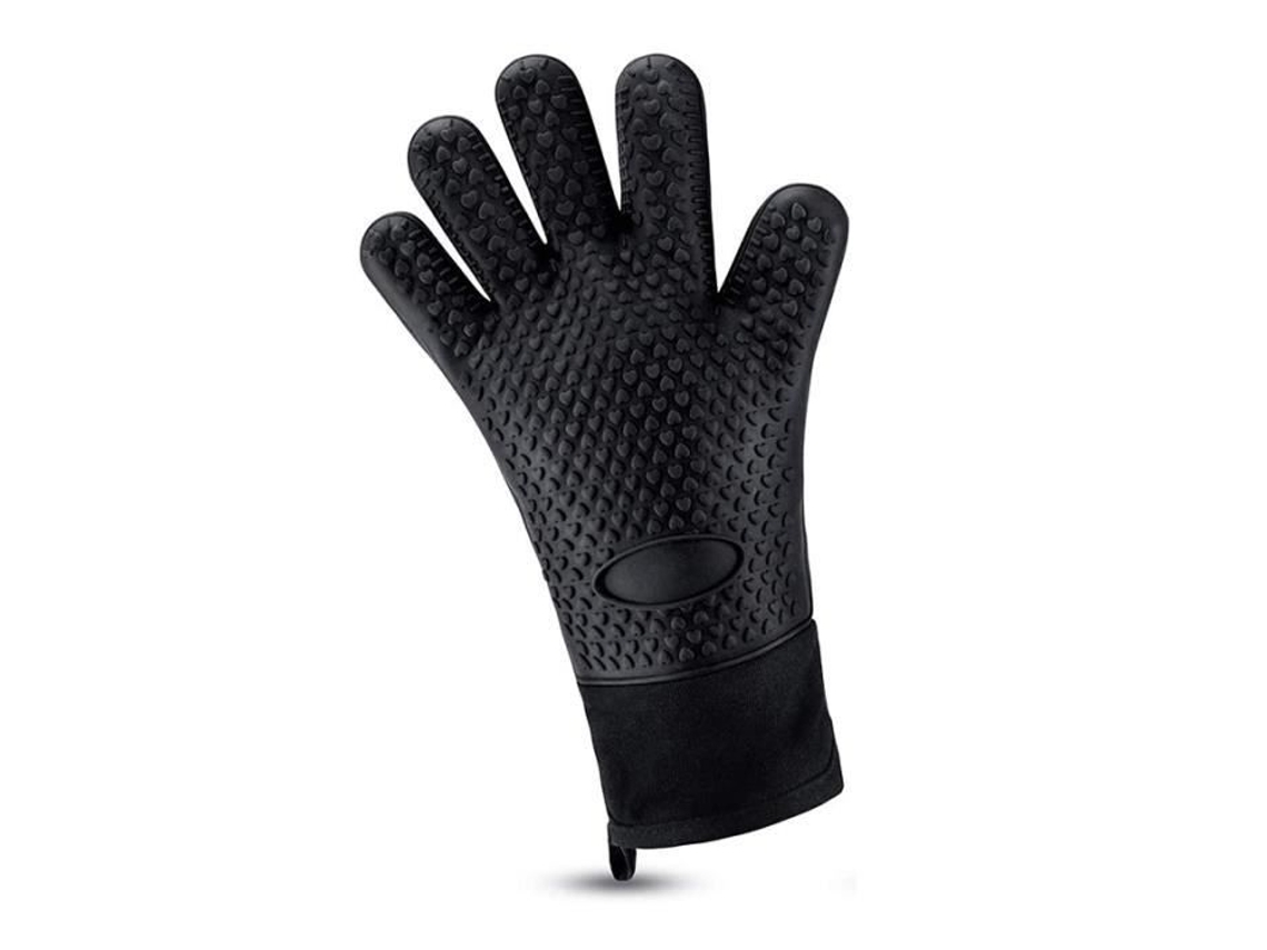 Luva De Forno 1 Unidade Luva De Cozinha De Silicone Resistente Ao Calor Produto Comestível Churrasqueira Forno Grelha*