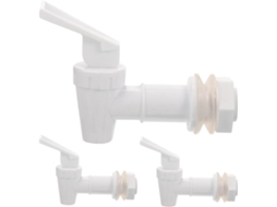 Conjunto De Torneiras De 3 Peças Em Abs Com Acessórios Removíveis, Vedações E Balde.