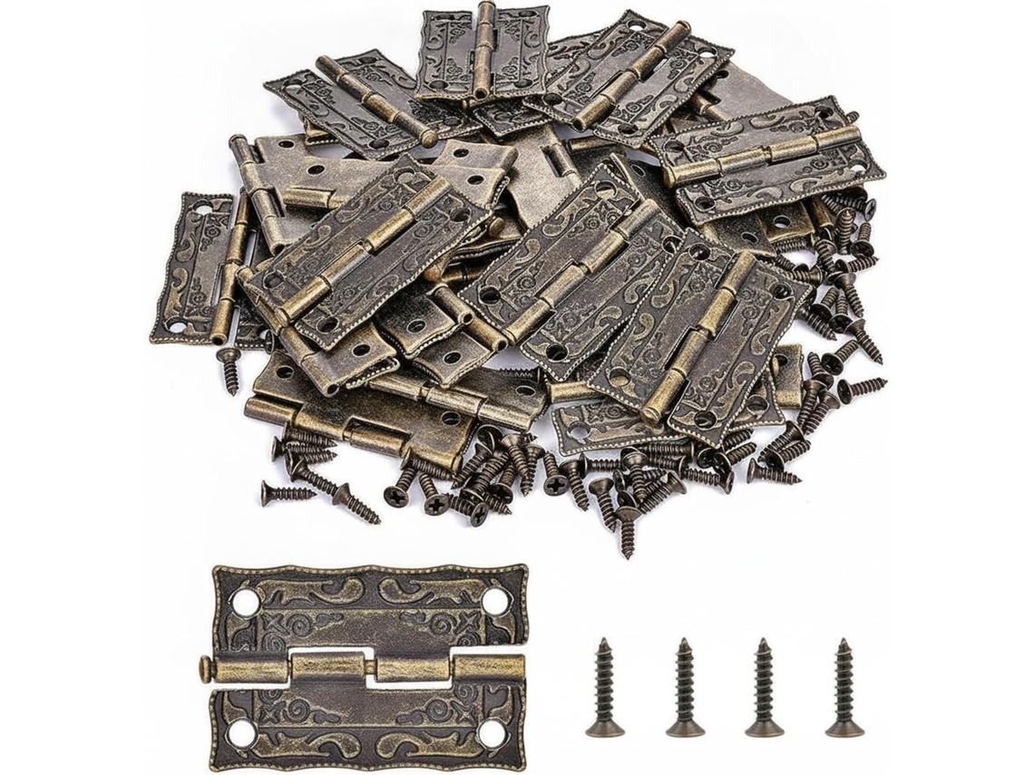 Dobradiças Decorativas Para Caixas