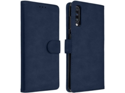 Capa Samsung Galaxy A70 Ushion Wallet Azul