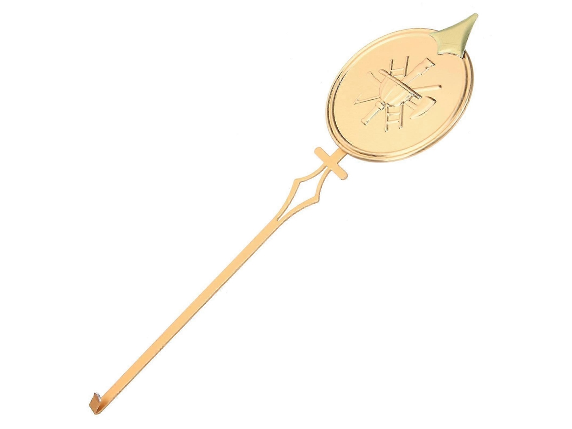 Metal Pendulum Wall Clock Replacement Part For Home Golden Finishgolden21x6cm