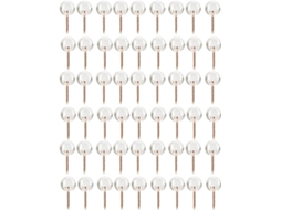 Lurrose Conjunto De 50-tachinhas Multifuncionais Plástico E Metal, Design Criativo E Substituíveis Para Murais Galerias