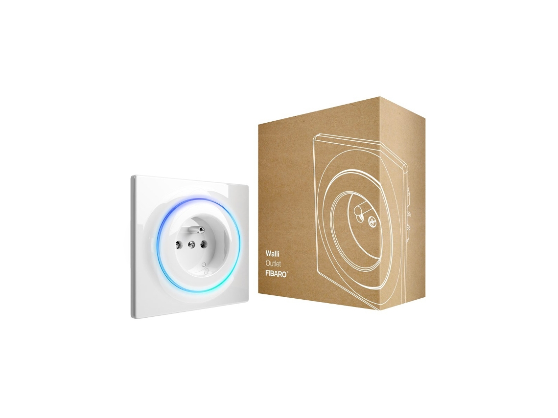 Caixa Inteligente com Z-Wave Walli Outlet Type e FIBARO