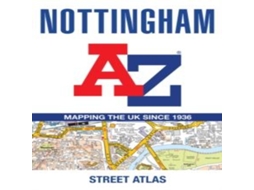 Livro Nottingham A-Z Street Atlas de A-Z Maps (Inglês)