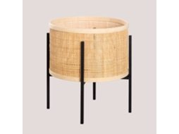 Sklum Vaso De Rattan Daek Vime - Ferro                                   Castanho Natural