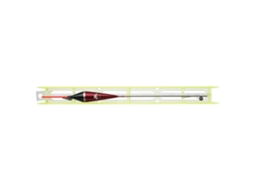 Flutuador Set 009 H10 Vermelho 4 Gmikado