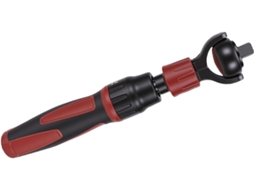 Chave De 3/8 Com Cabeça Flexível Em Cromo-vapor E Liberação Rápida.