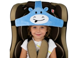 Suporte Cabeça Bebê - Suporte De Cabeça Revestível - Cinto De Segurança Do Carro - Cadeira Para Crianças - Suporte Para Dormir - Lavável À Mão