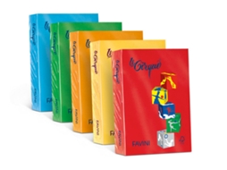 Papel FAVINI Le Cirque para impressora jato de tinta A3 297X420 Mm 500 folhas laranja