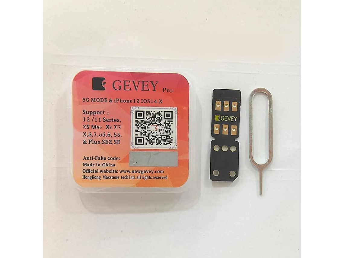 1 Adesivo de Desbloqueio Gevey Pro para Iphone 6s 7 8 x xsm 11 13pm