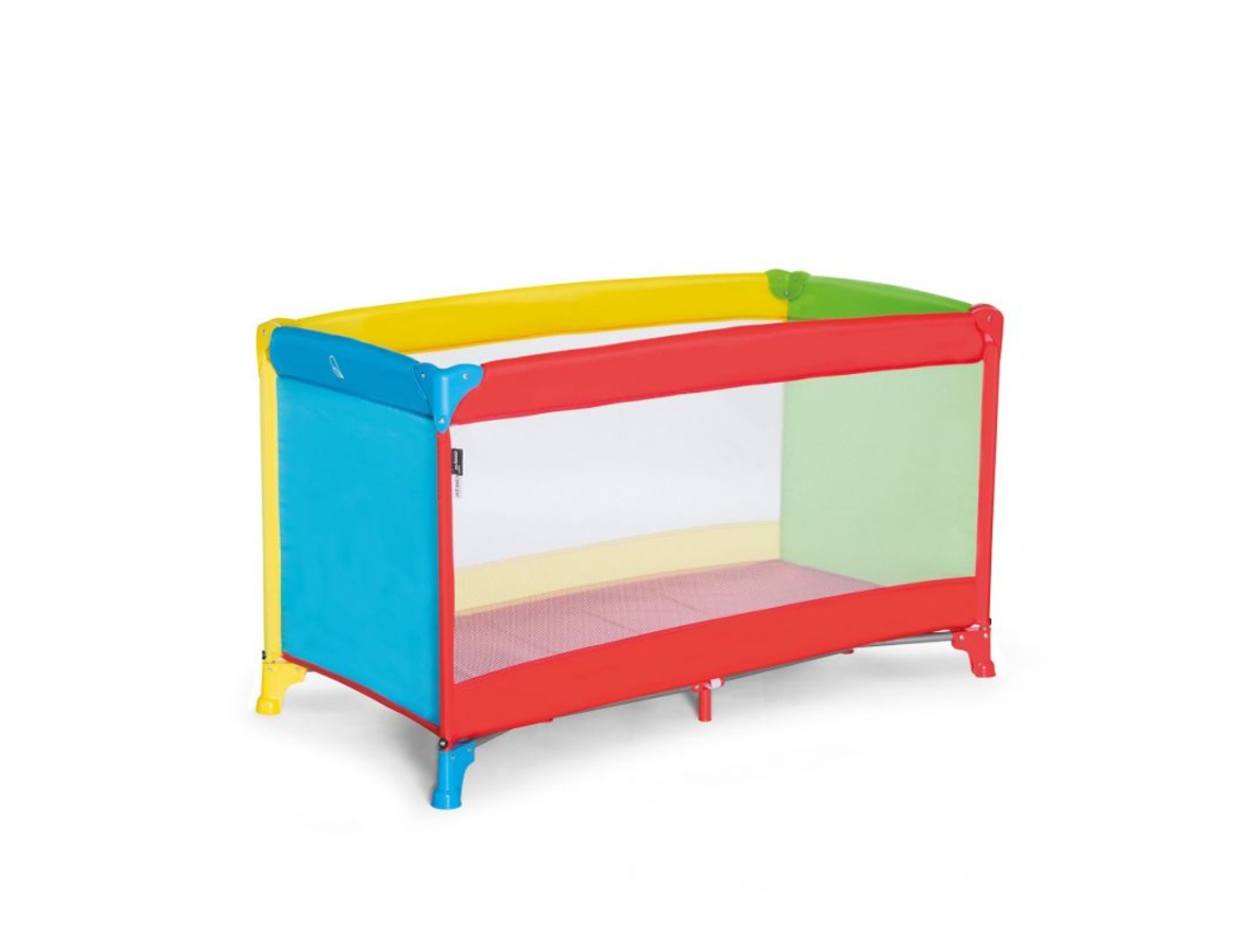 Berço De Viagem Asalvo Creta - 0-3 Anos (0-15 Kg), Dobrável Ultra-rápido, Colchão, 60x120 Cm - Multicolor