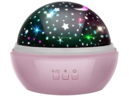 Projetor De Estrelas Para Crianas Lmpada Galxia / Luz Noturna Aquaforge