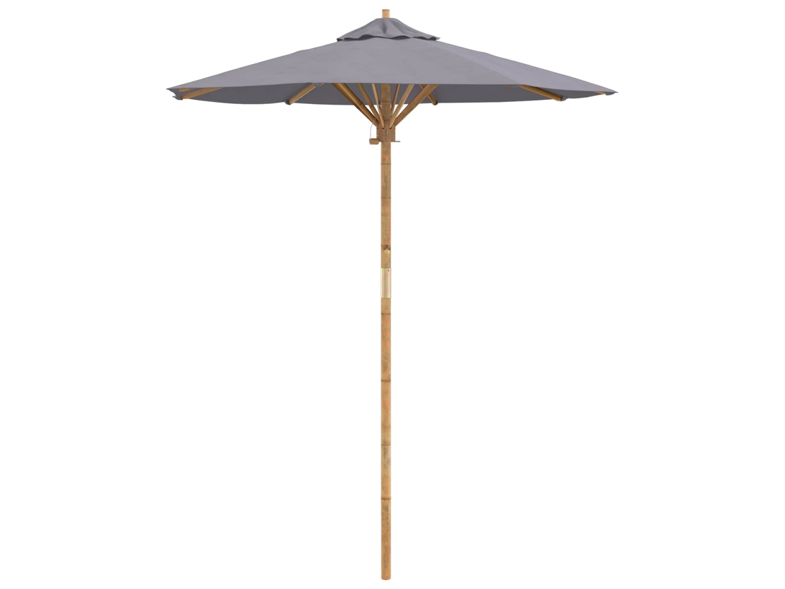 Maison Exclusive - Guarda-sol De Jardim Ø 180 X 230 Cm Bambu Redondo