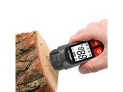Medidor de Humidade de Madeira MY60M com Sondas, 4 Modos, LCD, Lanterna, para 100 Espécies Madeira e Materiais de Construção S/MARCA
