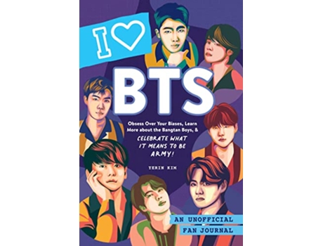 Livro I Love BTS de Yerin Kim (Inglês - Capa Dura)