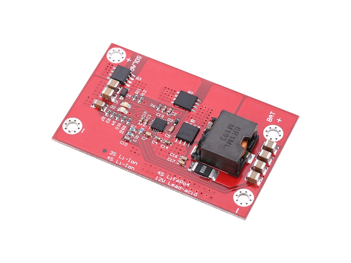 Controlador de Carregamento Solar MPPT 5a para Bateria de Lítio 3s BQ24650 Placa de Carregamento | S/MARCA