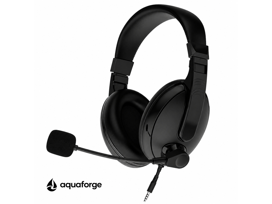 Headset Gaming Com Microfone Som Estéreo 3,5 Mm