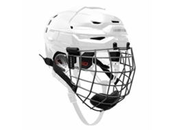 Capacete de Hóquei no Gelo Covert Cf 80 Combo Branco Lwarrior