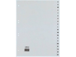 Separador REXEL 25240481 Cinzento (A4 - Polipropileno)