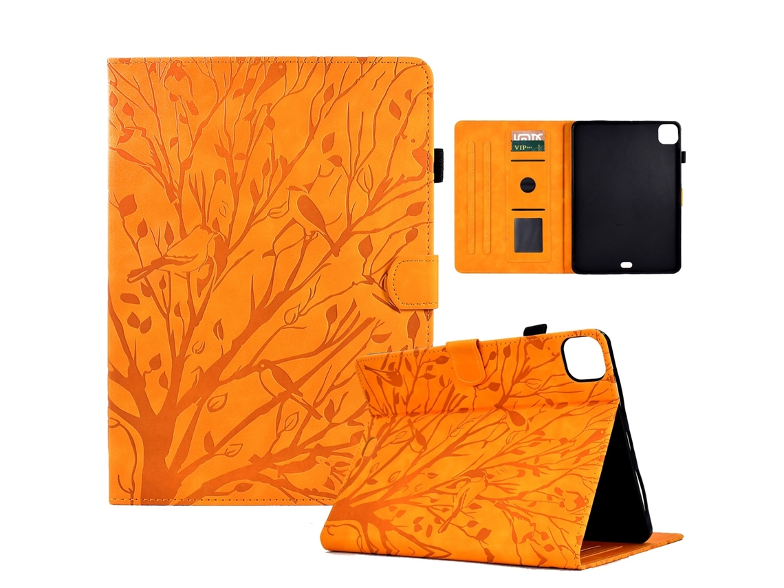 Capa Para Ipad Pro 11 2024 Fortune Tree Em Couro Elysve