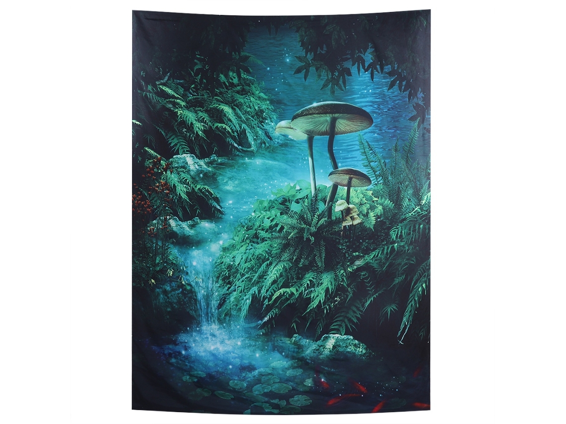 Toalha de Praia 3d Árvore Tapestry Tapete Multiuso 150x200cm | S/MARCA
